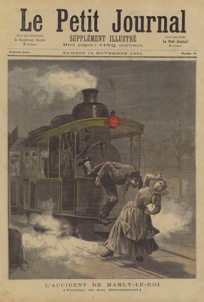 Accident at Marly-le-Roi by French School